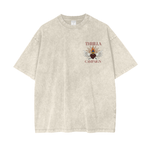 THRILLA CAMPAIGN ( Wisdom of the Heart )  Acid Wash Oversize T-Shirt