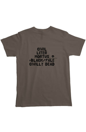 CIVIL LITER MORTUS Heavyweight T Shirt