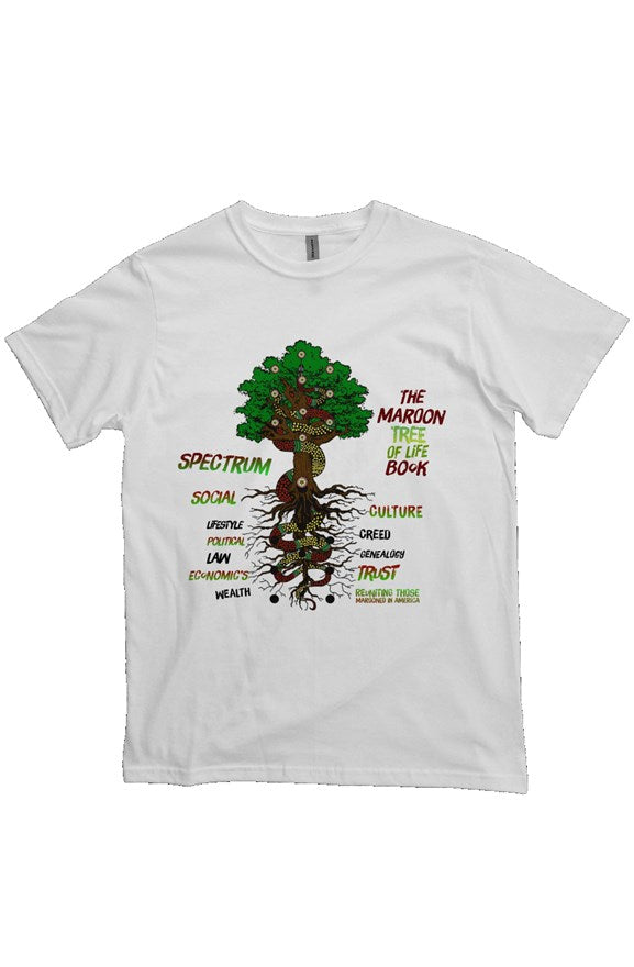 The Maroon Tree of Life Book  ( Heavyweight T Shirt )