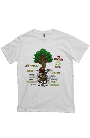 The Maroon Tree of Life Book  ( Heavyweight T Shirt )